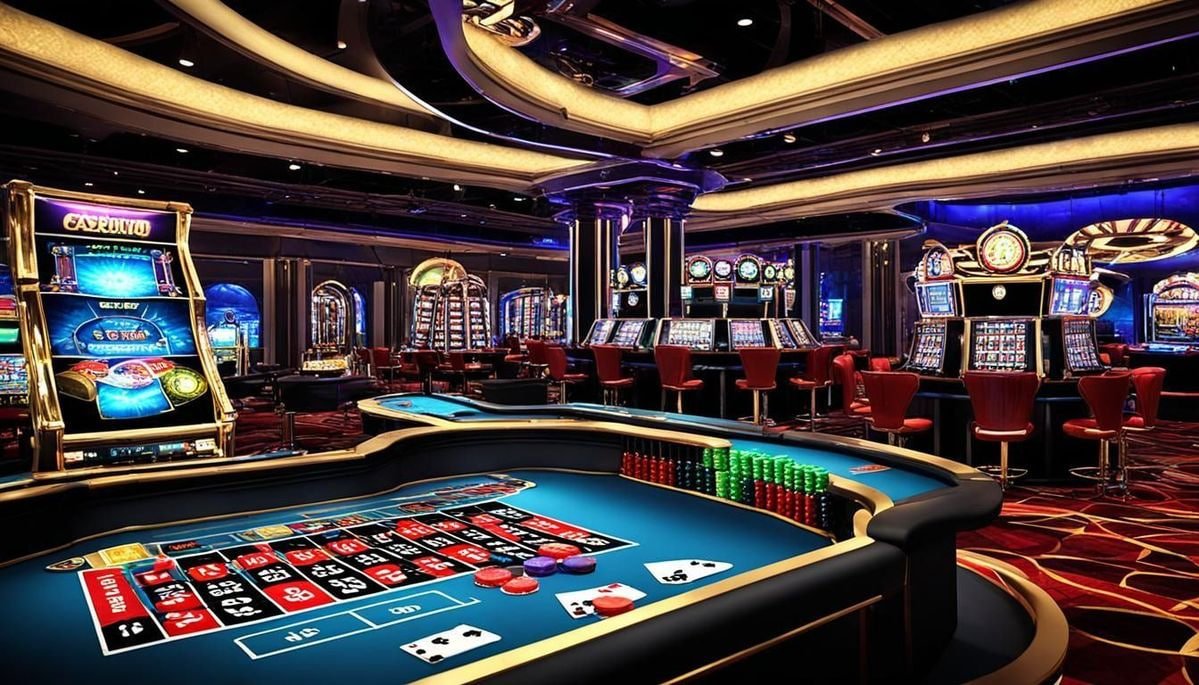 Antarmuka aplikasi mobile keraton bet menampilkan pasar taruhan Liga 1 Indonesia dan permainan casino langsung